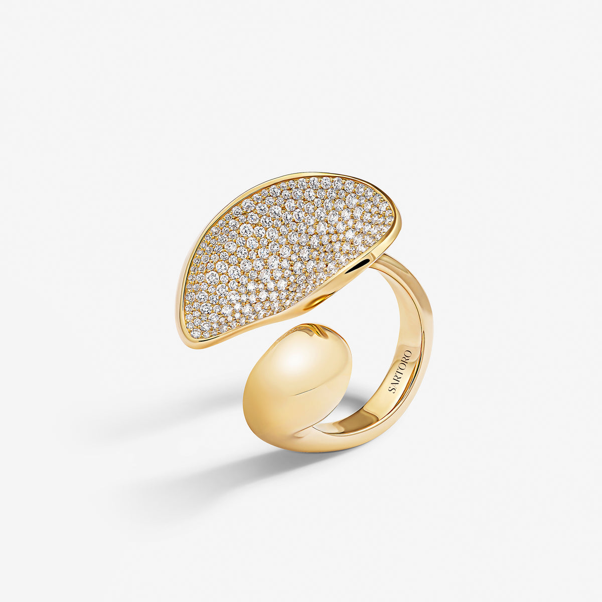 Pétales de Lumière Essentiels Large Ring